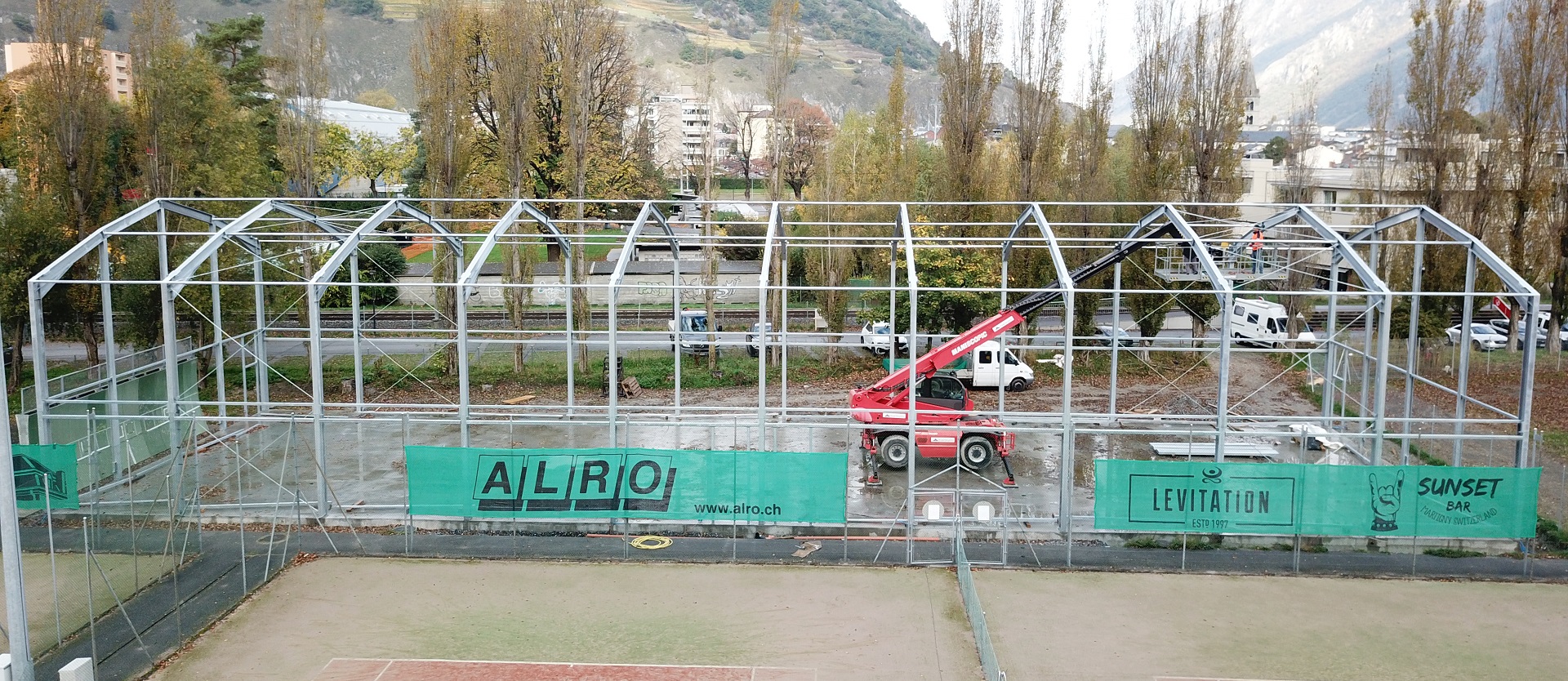 Terrains de padel